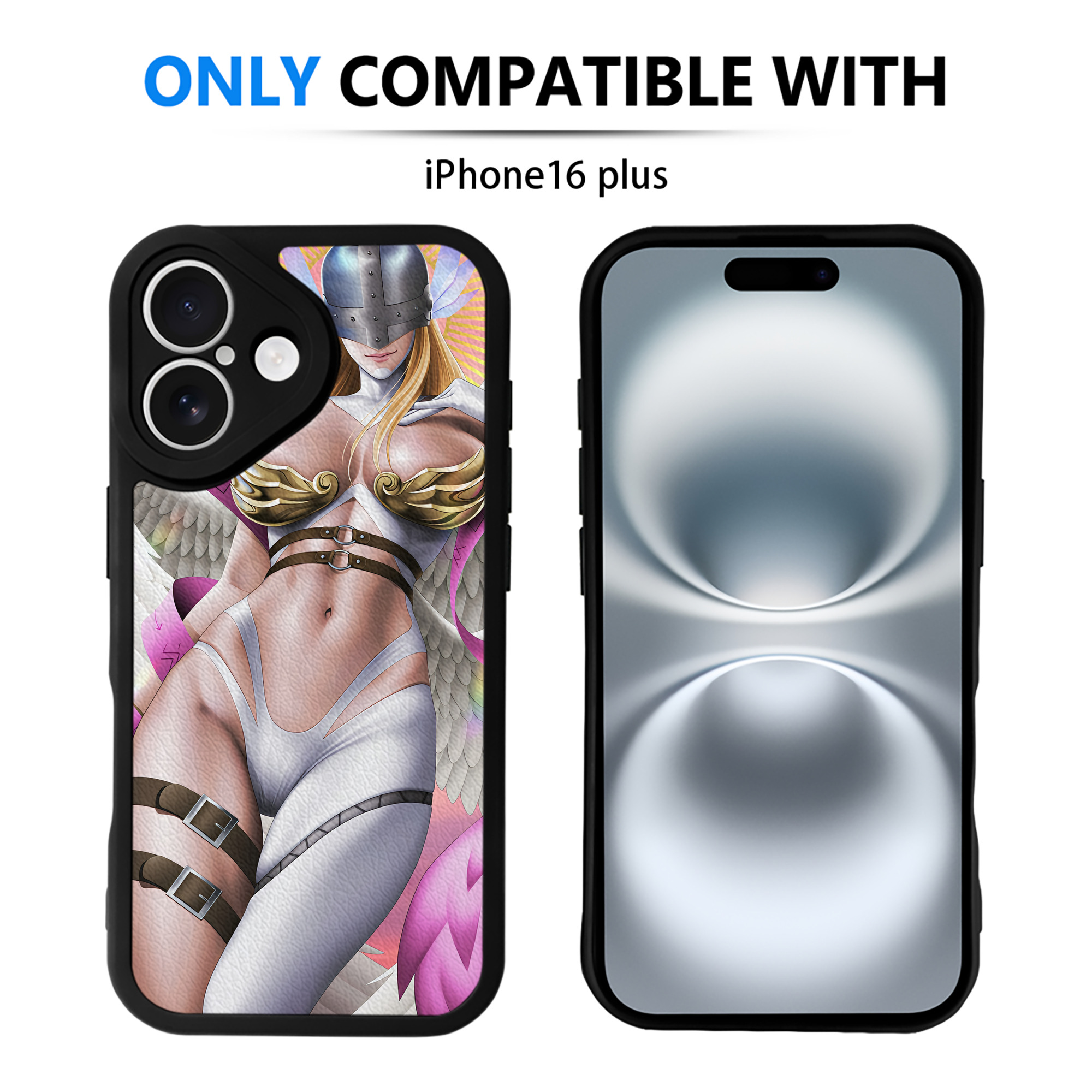 （画像用） Digimon デジタルモンスター/デジモン 【iPhone 16シリーズ対応】シリコンスマホケース（レザー調） 材質：シリコン